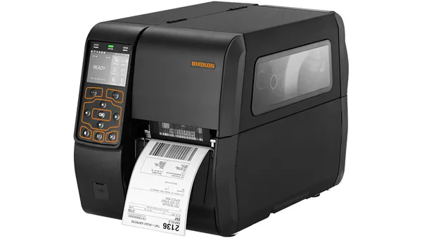 DIRECT THERMAL TRANSFER PRINTER 203DPI 356MM SEC 4INCHES WIDE PRINT