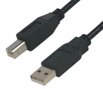 CABLE USB V2.0 A-B 4.5 M NEGRO BROBOTIX