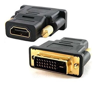 ADAPTADOR HDMI HEMBRA A DVI-D 24 MAS 1 M