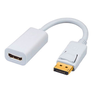 ADAPTADOR DISPLAYPORT MACHO A H DMI HEMBRA 10CMS BROBOTIX