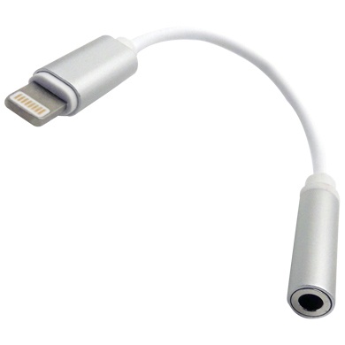 CABLE LIGHTNING A AUDIO HEMBRA 13CM PARA IPHONE7
