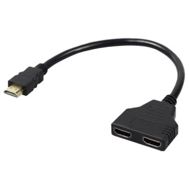 BROBOTIX VIDEO SPLITTER HDMI 2 DISPOSITIVOS A 1 PC