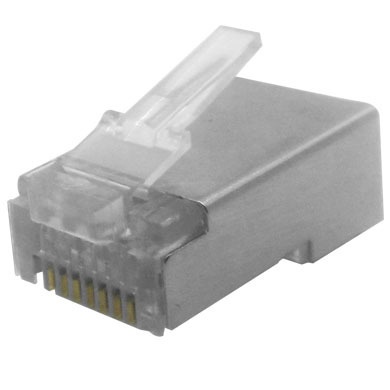PLUG RJ45 CAT5E STP 100 PIEZAS BOTE BROBOTIX