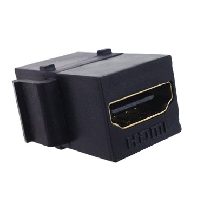 JACK HDMI HEMBRA A HEMBRA COLOR NEGRO