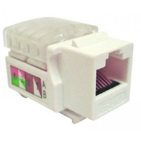 JACK CAT 6 KEYSTONE BLANCO .
