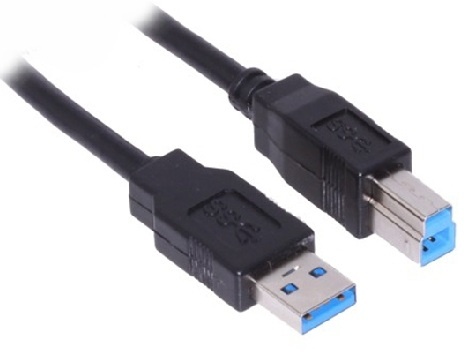 CABLE USB V3.0 TIPO A A TIPO B 1.8 M