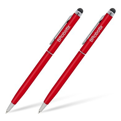 PLUMA STYLUS P/TABLETA BROBOTIX AZUL ROJO BROBOTIX DUO PACK