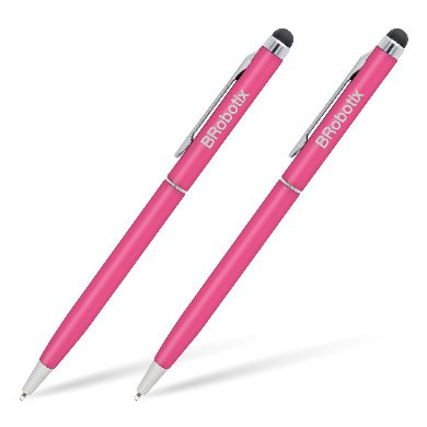 PLUMA STYLUS P/TABLETA BROBOTIX ROSA BROBOTIX DUO PACK