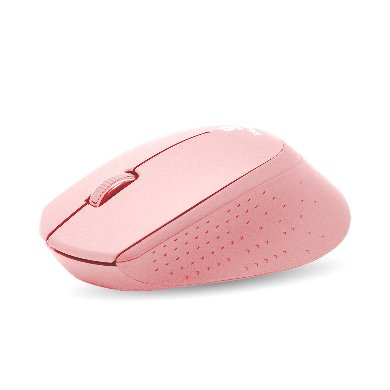 MOUSE INALAMBRICO CON BATERIAS ROSA