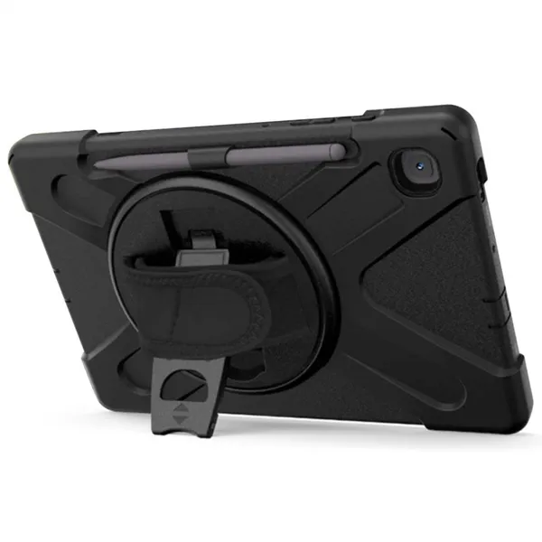 FUNDA PROTECTOR USO RUDO CORREA Y GIRO 360 SAMSUNG GALAXY TAB