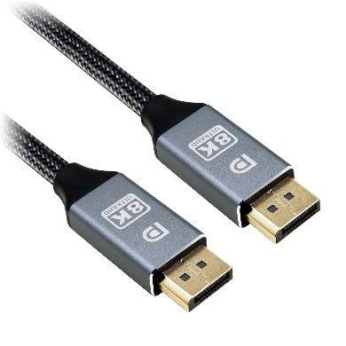 CABLE DISPLAYPORT MACHO - MACHO 2.0M SOPORTA 8K NEGRO V1.2 BROBOTI