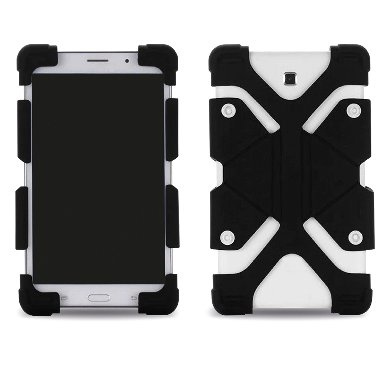FUNDA PROTECTORA UNIVERSAL PARA TABLETAS DE 8 9 Y 12 DE SILICON NEG