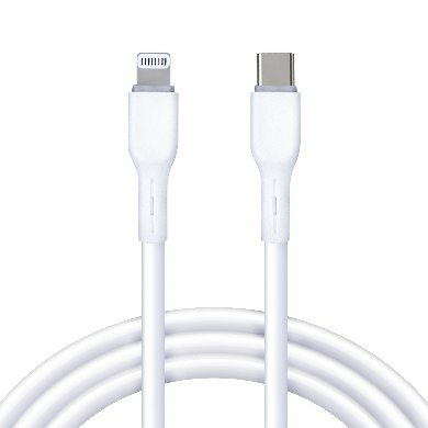 FASTCHARGE CABLE USB V3.0 TIPO C-LIGHTNING 1 M BLANCO