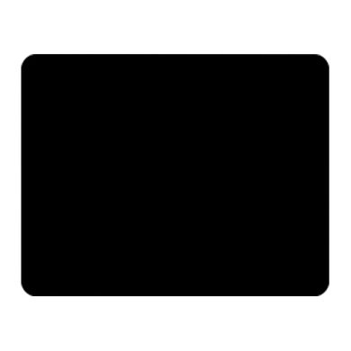 MOUSEPAD GAMER 31X40CM  NEGRO