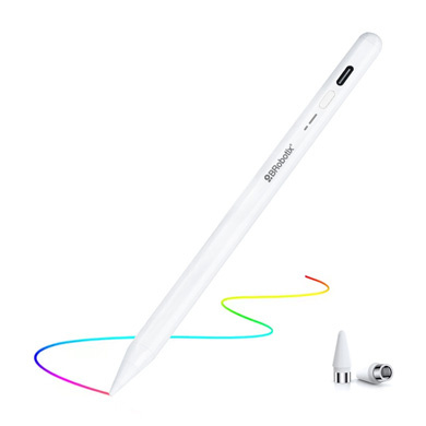 PLUMA STYLUS ACTIVA BLANCA C/DOS REPUESTOS