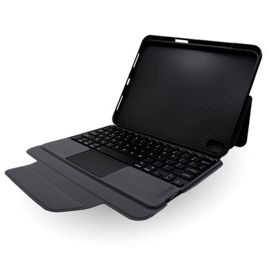 FUNDA CON TECLADO BLUETOOTH Y PANEL TCTIL PARA IPAD