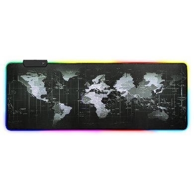 MOUSEPAD GAMER PLANISFERIO NGO ILUMINADO