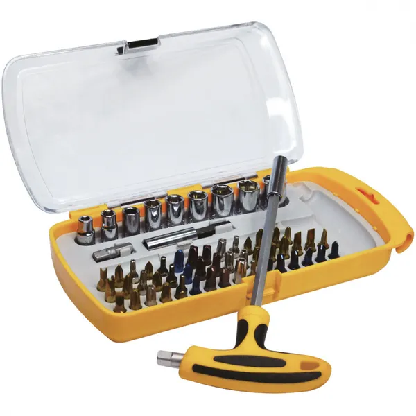 KIT DE HERRAMIENTAS 58 PIEZAS D ESTORNILLADORES BROBOTIX