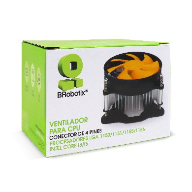 VENTILADOR CPU SOCKET 4PINS LGA 1155/1156 BROBOITX