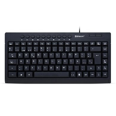 TECLADO USB MINI MULTIMEDIA BRO BOTIX NEGRO