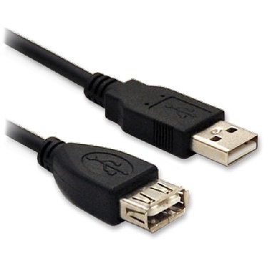 CABLE USB V2.0 EXT 5.0M NEGRO B ROBOTIX