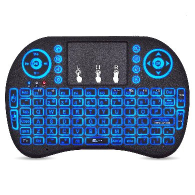 TECLADO MINI INALAMBRICO ILUMIN ADO RECARGABABLE BROBOTIX