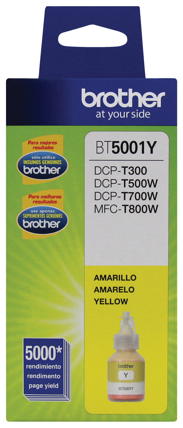 BOTELLA DE TINTA AMARILLO REND 5000 PAGINAS