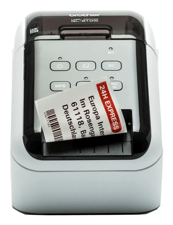IMPRESORA DE ETIQUETAS DE ALTA VELOCIDAD QL-810W USB WIFI