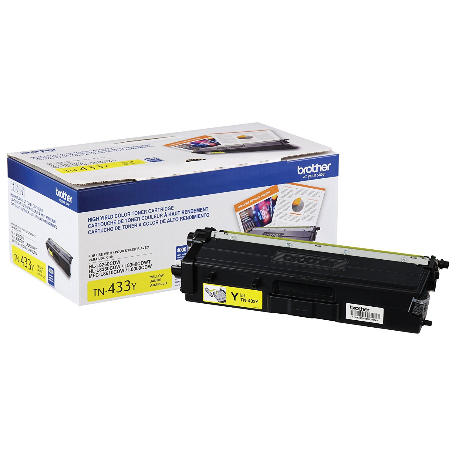 TONER AMARILLO RENDIMIENTO 4000 PAGINAS