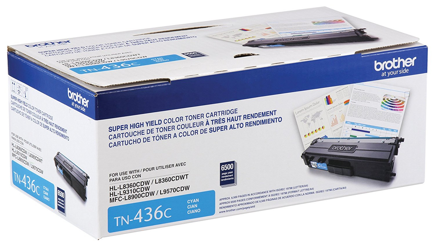 TONER CYAN SUPER HIGH RENDIMIENTO 6500 PAGINAS