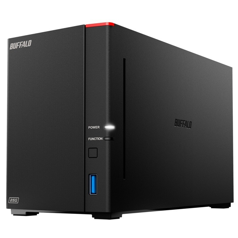 NAS LINKSTATION 720D 2BAY 4TB(2 X2TB) RAID 0/1 RJ45 2.5GB USB 2.0