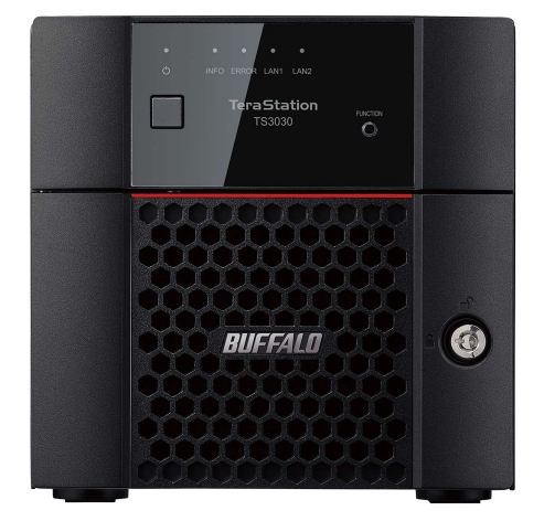 TERASTATION 3230DN 4TB 2 BAY DE NAS (2X2TB) NAS HDD INCLUDED