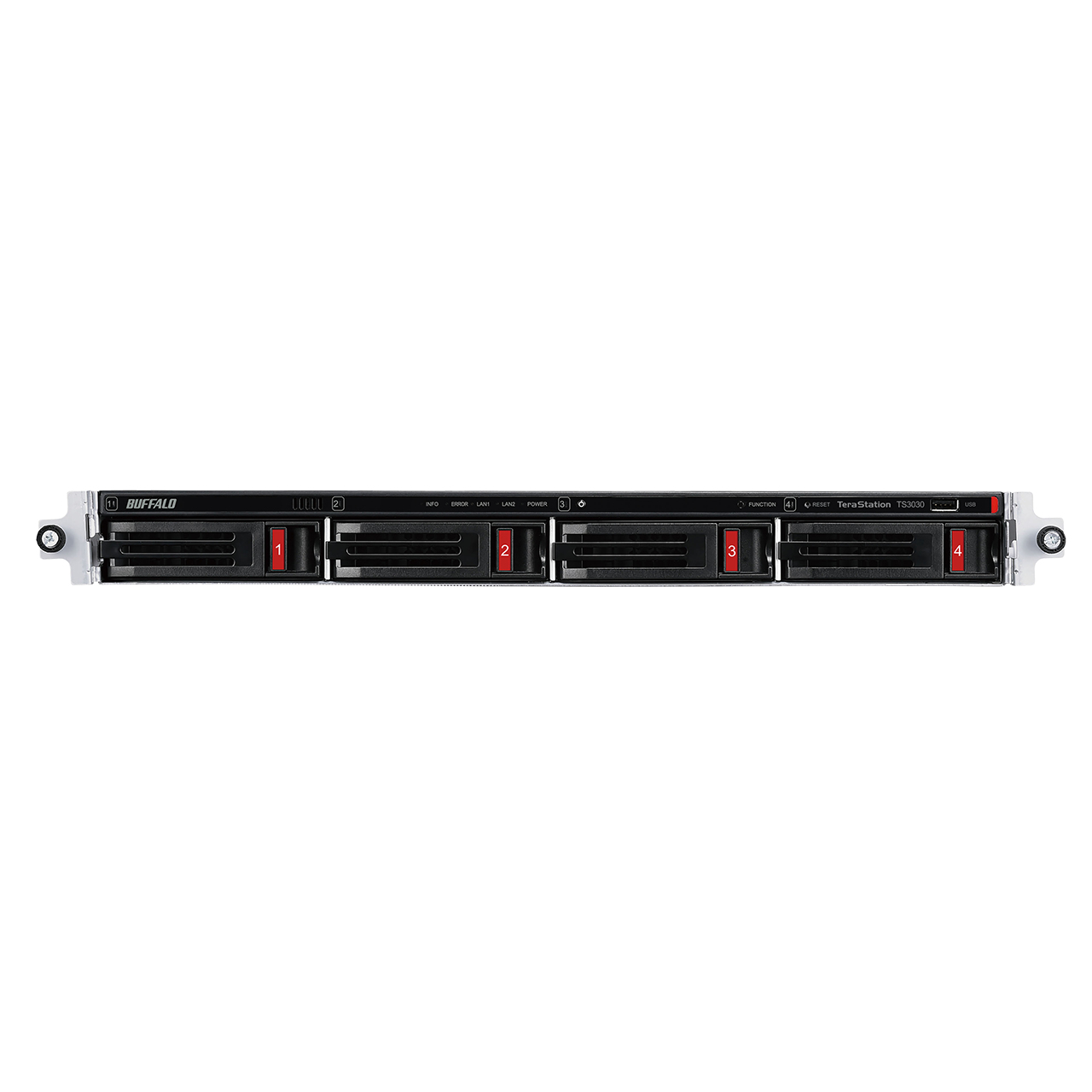 TERASTATION 3430RN 1U RACKMOUNT PARTIALLY POPULATED 4TB NAS (2X2TB