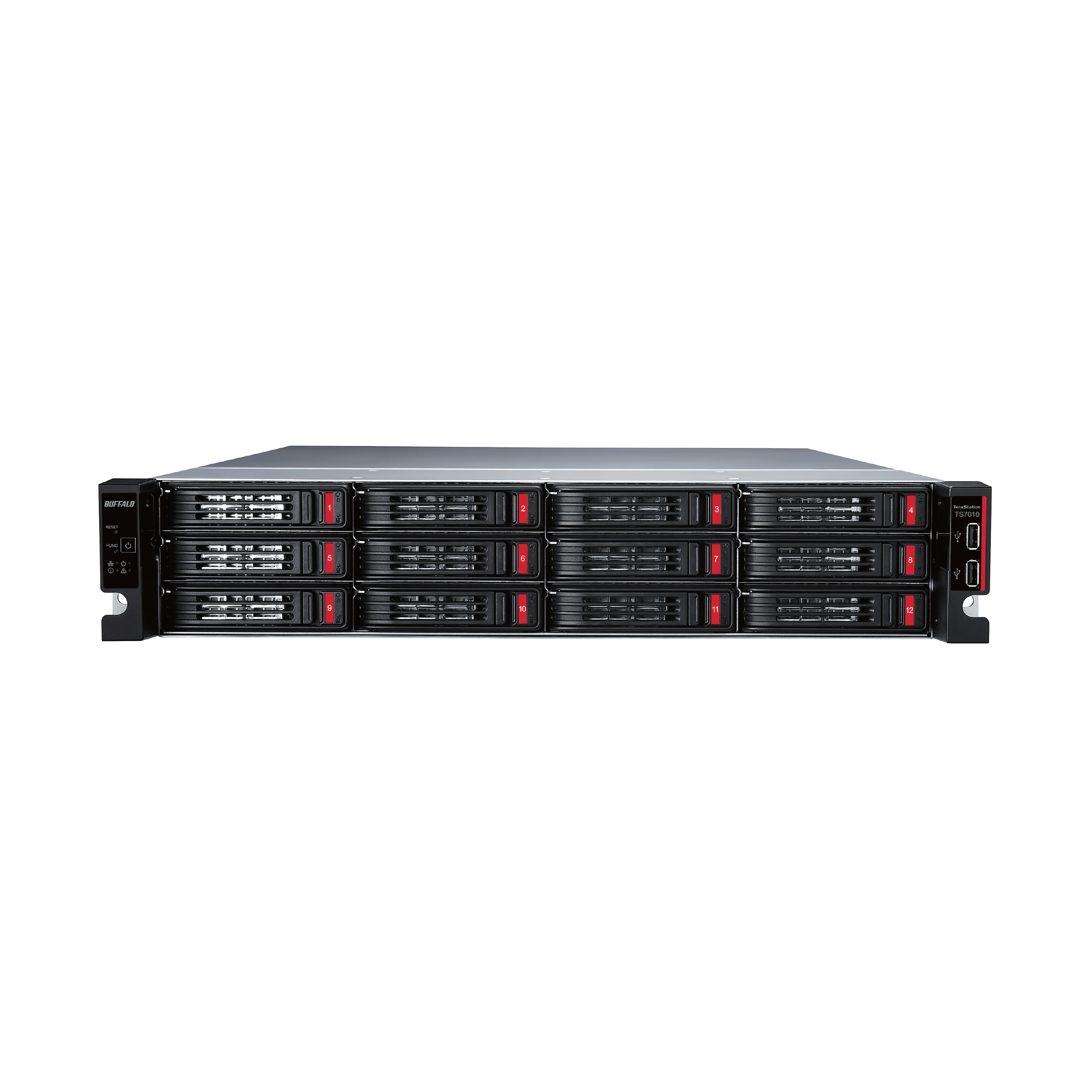 NAS TERASTATION 71210RH 12BAY 8 0TB (4X20TB) 2U 0/1/5/6 10GBE