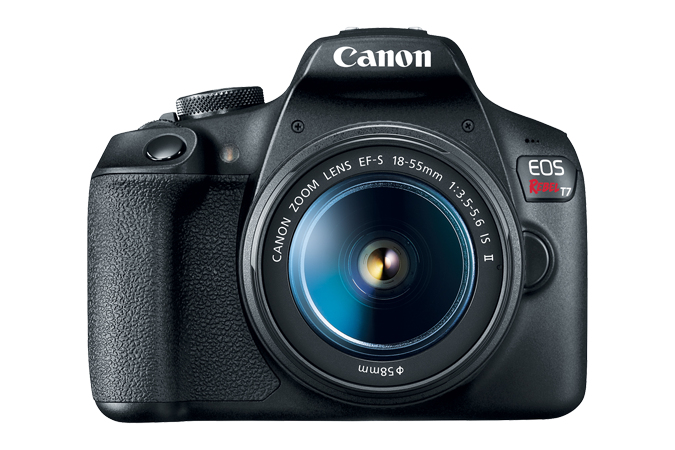 CAMARA EOS REBEL T7 CON LENTE EF-S 18 55MM