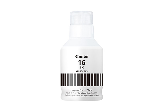 BOTELLA DE TINTA GI-16 PGBK NEGRO 70ML MAXIFY GX6010 GX7010