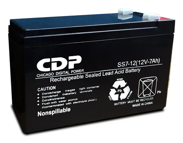 BATERIA VRLA 12V 7AH .