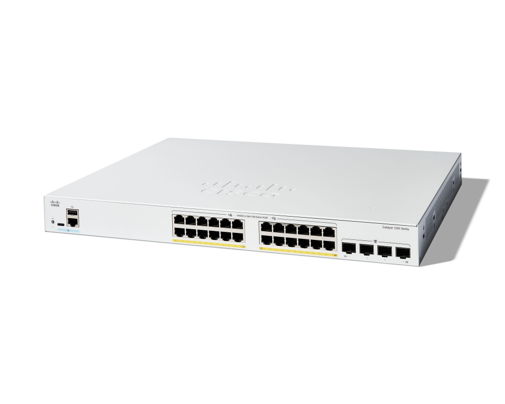 CATALYST 1200 24-PORT GE FULL P OE 4X1G SFP