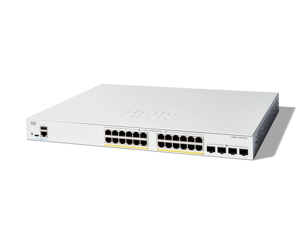 CATALYST 1200 24-PORT GE FULL P OE 4X10G SFP_