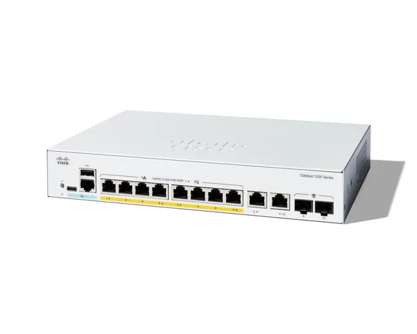 CATALYST 1200 8-PORT GE POE EXT PS 2X1G COMBO
