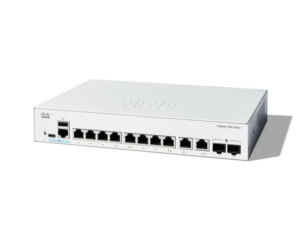 CATALYST 1200 8-PORT GE EXT PS 2X1G COMBO