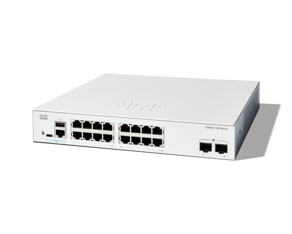CATALYST 1300 16-PORT GE 2X1G SFP