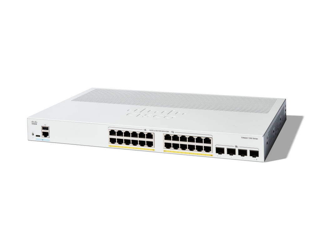 CATALYST 1300 24-PORT GE POE 4X 10G SFP_