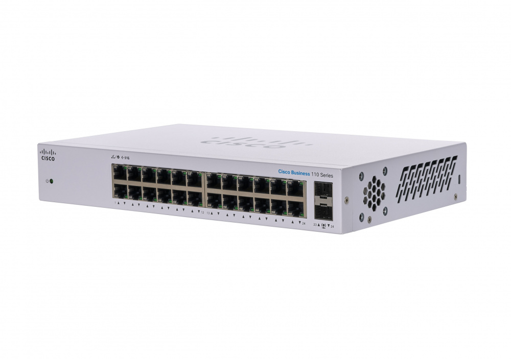 CBS110 UNMANAGED 24-PORT GE 2X 1G SFP SHARED