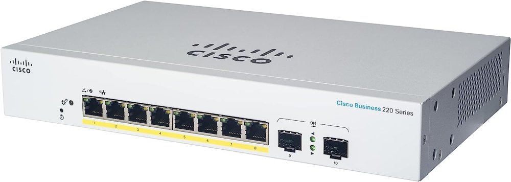 CBS220 SMART 8-PORT GE POE