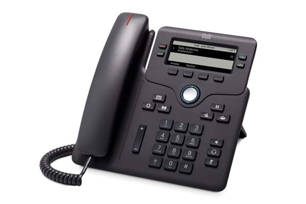 CISCO 6851 PHONE FOR MPP GREY