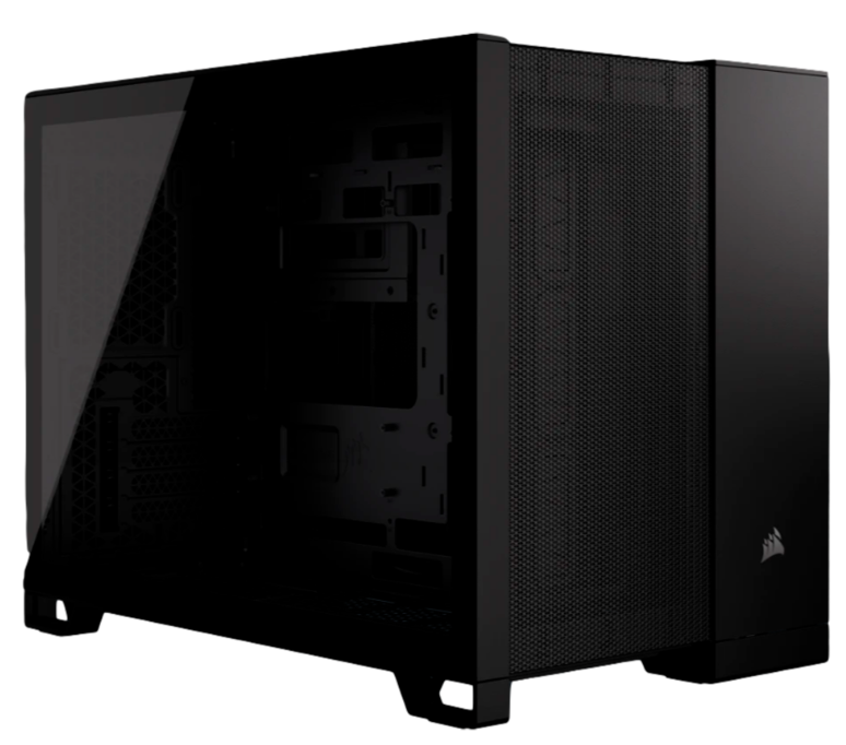 GABINETE CORSAIR AIRFLOW 2500D DOBLE CAMARA MEDIA TORRE NEGR