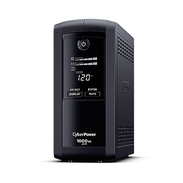 NOBREAK UPS CYBERPOWER CP1000AV 1000VA/600W LCD AVR.MINI TOWER