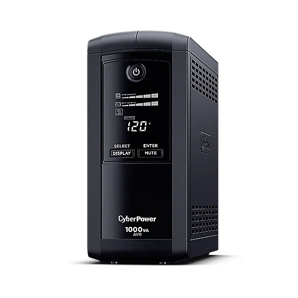NOBREAK UPS CYBERPOWER CP1000AV 1000VA/600W LCD AVR.MINI TOWER