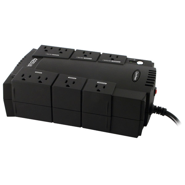 NOBREAK UPS CYBERPOWER CP425 425VA/255W.STANBY.8CONT.USB/RJ11.12